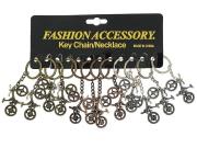 Opakowanie Brelok rower metalowy MIX (12szt)