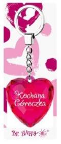 Opakowanie Brelok serce akwarela kochana córeczka