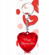 Opakowanie Brelok serce Moje słoneczko
