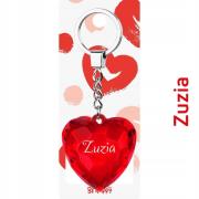 Opakowanie Brelok serce Zuzia