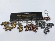 Opakowanie Brelok słoń metalowy (12szt)