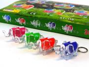 Brelok słonik ze światłem 6x4cm (30szt). Wydawca: ADAR. Dadada.pl Opakowanie Brelok słonik ze światłem 6x4cm (30szt)