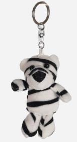 Opakowanie Brelok tygrys biały 8cm