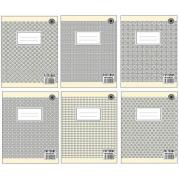 Opakowanie Brulion A5/96K kratka Pattern grey (5szt)