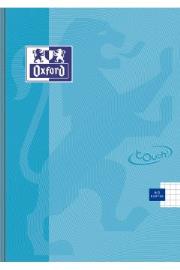 Opakowanie BRULION MO OXFORD TOUCH PASTEL A5 60K 90G K5M NIEBIESKI kratka z marginesem