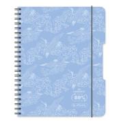 Opakowanie Brulion na spirali A5/80K kratka błękitny (2szt)