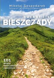 Bucket list Bieszczady. Autor: Mikołaj Gospodarek. Dadada.pl Okładka książki Bucket list Bieszczady