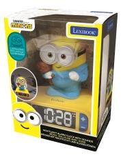 Budzik cyfrowy z lampką nocną Minionki i efektami dźwiękowymi RL800DES. Wydawca: Lexibook. Dadada.pl Opakowanie Budzik cyfrowy z lampką nocną Minionki i efektami dźwiękowymi RL800DES