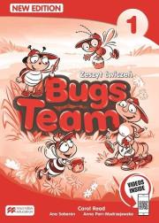 Bugs Team 1 Zeszyt ćwiczeń. Autor: Carol Read, Ana Soberón, Parr-Modrzejewska Anna. Dadada.pl Okładka książki Bugs Team 1 Zeszyt ćwiczeń