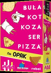 Opakowanie Buła, Kot, Koza, Ser, Pizza - Na opak