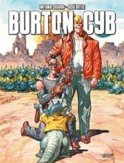 Burton & Cyb. Autor: Antonio Segura. Dadada.pl Okładka książki Burton & Cyb