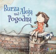 Burza nad Aleją Pogodną. Autor: Dimity Powell, Nicky Johnston. Dadada.pl Okładka książki Burza nad Aleją Pogodną