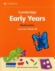Cambridge Early Years Mathematics Learner's Book 2B. Autor: Borthwick Alison, Moseley Cherri. Dadada.pl Okładka książki Cambridge Early Years Mathematics Learner's Book 2B