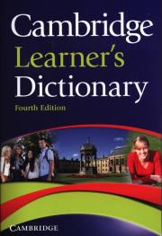 Cambridge Learner's Dictionary 4ed. Wydawca: Cambridge University Press. Dadada.pl Opakowanie Cambridge Learner's Dictionary 4ed