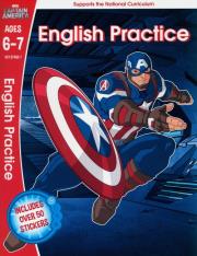 Captain America: English Practice. Ages 6-7. Wydawca: Scholastic. Dadada.pl Opakowanie Captain America: English Practice. Ages 6-7