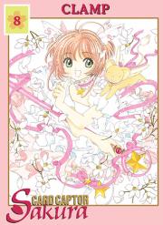 Okładka książki Card Captor Sakura 08 + karta