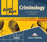 Okładka książki CD audio Career Paths Criminology Class