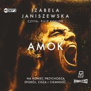 CD MP3 Amok. Larysa Luboń i Bruno Wilczyński. Tom 3. Autor: Izabela Janiszewska. Dadada.pl Okładka książki CD MP3 Amok. Larysa Luboń i Bruno Wilczyński. Tom 3