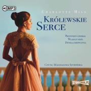 CD MP3 Królewskie Serce. Autor: Charlotte Mils. Dadada.pl Okładka książki CD MP3 Królewskie Serce