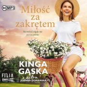Okładka książki CD MP3 Miłość za zakrętem