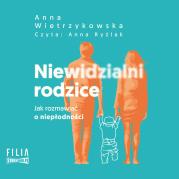 CD MP3 Niewidzialni rodzice. Jak rozmawiać o niepłodności. Autor: Anna Wietrzykowska. Dadada.pl Okładka książki CD MP3 Niewidzialni rodzice. Jak rozmawiać o niepłodności