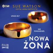 CD MP3 Nowa żona. Autor: Watson Sue. Dadada.pl Okładka książki CD MP3 Nowa żona