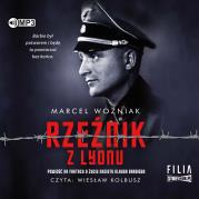 CD MP3 Rzeźnik z Lyonu. Autor: Marcel Woźniak. Dadada.pl Okładka książki CD MP3 Rzeźnik z Lyonu
