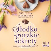 CD MP3 Słodko-gorzkie sekrety. Saga czekoladowa. Tom 3. Autor: Zakrzewska Agnieszka. Dadada.pl Okładka książki CD MP3 Słodko-gorzkie sekrety. Saga czekoladowa. Tom 3
