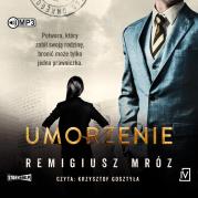 CD MP3 Umorzenie. Autor: Remigiusz Mróz. Dadada.pl Okładka książki CD MP3 Umorzenie