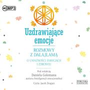 CD MP3 Uzdrawiające emocje. Rozmowy z Dalajlamą o uważności, emocjach i zdrowiu. Autor: Daniel Goleman. Dadada.pl Okładka książki CD MP3 Uzdrawiające emocje. Rozmowy z Dalajlamą o uważności, emocjach i zdrowiu
