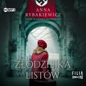CD MP3 Złodziejka listów. Autor: Rybakiewicz Anna. Dadada.pl Okładka książki CD MP3 Złodziejka listów