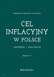 Okładka książki Cel inflacyjny w Polsce  założenia i realizacja
