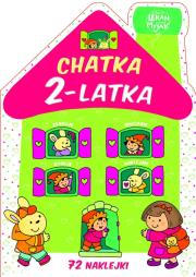 Chatka 2-latka. Autor: Lekan Elżbieta. Dadada.pl Okładka książki Chatka 2-latka