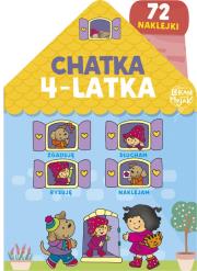Chatka 4-latka. Autor: Lekan Elżbieta. Dadada.pl Okładka książki Chatka 4-latka