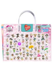 Chi chi love. Kocham naklejac cz.1. Autor:   Praca zbiorowa. Dadada.pl Okładka książki Chi chi love. Kocham naklejac cz.1