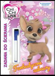 Okładka książki Chi chi love. Zadania do ścierania cz. 1 Fantastyczne zabawy