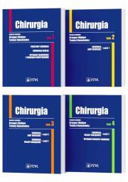 Chirurgia. Wallner Tom 1-4. Autor: Grzegorz Wallner (red.). Dadada.pl Okładka książki Chirurgia. Wallner Tom 1-4