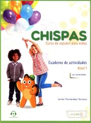 Chispas 1 ćwiczenia + online. Autor: Javier Fernandez Terraza. Dadada.pl Okładka książki Chispas 1 ćwiczenia + online