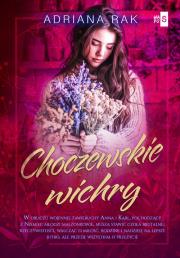 Choczewskie wichry. Autor: Rak Adriana. Dadada.pl Okładka książki Choczewskie wichry