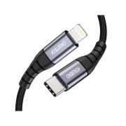CHOETECH KABEL USB C-LIGHTNING 1.2M NYLON IP0039 BLACK. Autor: Irena Brignull. Dadada.pl Okładka książki CHOETECH KABEL USB C-LIGHTNING 1.2M NYLON IP0039 BLACK