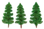 Opakowanie Choinka dekoracyjna zielona 6cm 3szt