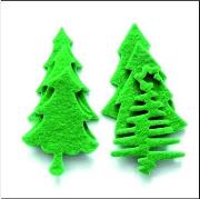 Opakowanie Choinki z filcu 6szt