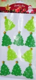 Choinki z filcu z klejem 10szt. Wydawca: Brewis. Dadada.pl Opakowanie Choinki z filcu z klejem 10szt