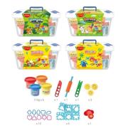 Opakowanie Ciastolina 6x110g zestaw narzędzi i foremek MIX