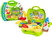 Ciastolina w walizce Świat Dinozaurów. Wydawca: Leantoys. Dadada.pl Opakowanie Ciastolina w walizce Świat Dinozaurów