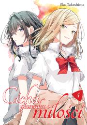 Cicha piosenka o miłości. Tom 4. Autor: Eku Takeshima. Dadada.pl Okładka książki Cicha piosenka o miłości. Tom 4