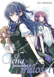 Cicha piosenka o miłości. Tom 5. Autor: Eku Takeshima. Dadada.pl Okładka książki Cicha piosenka o miłości. Tom 5