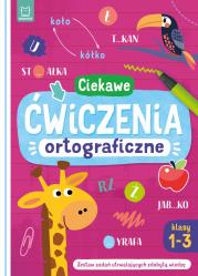 Ciekawe ćwiczenia ortograficzne. Klasy 1-3. Zestaw zadań utrwalających zdobytą wiedzę. Autor: Michalec Bogusław. Dadada.pl Okładka książki Ciekawe ćwiczenia ortograficzne. Klasy 1-3. Zestaw zadań utrwalających zdobytą wiedzę