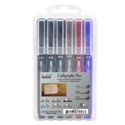 Opakowanie Cienkopisy kaligraficzne 3 grubości 6szt