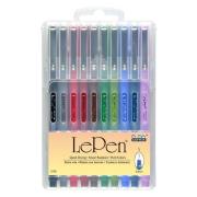 Opakowanie Cienkopisy Le Pe Dark 10 kolorów